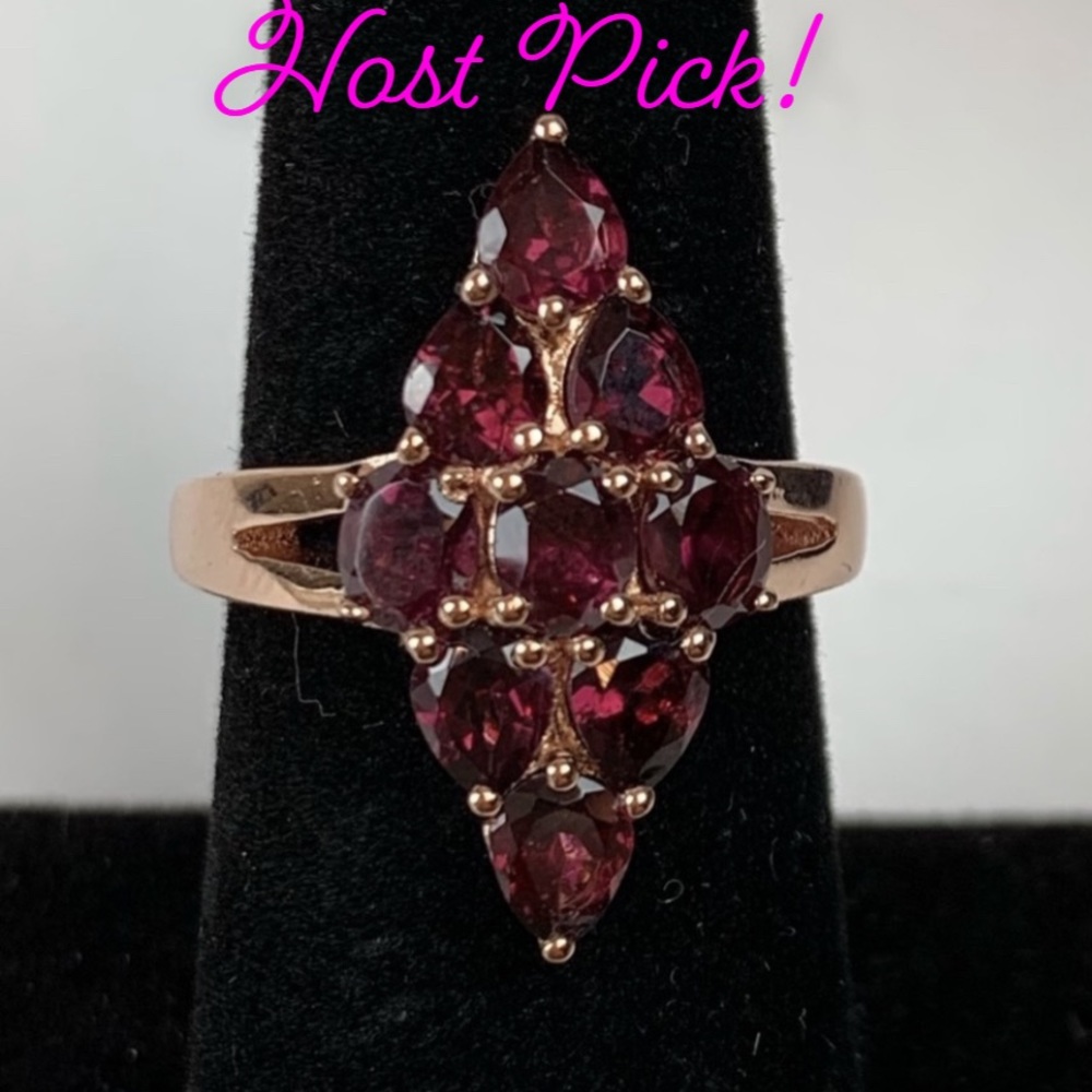 🌺HOST PICK!!! Rhodolite Garnet Ring🌺 - Picture 5 of 8